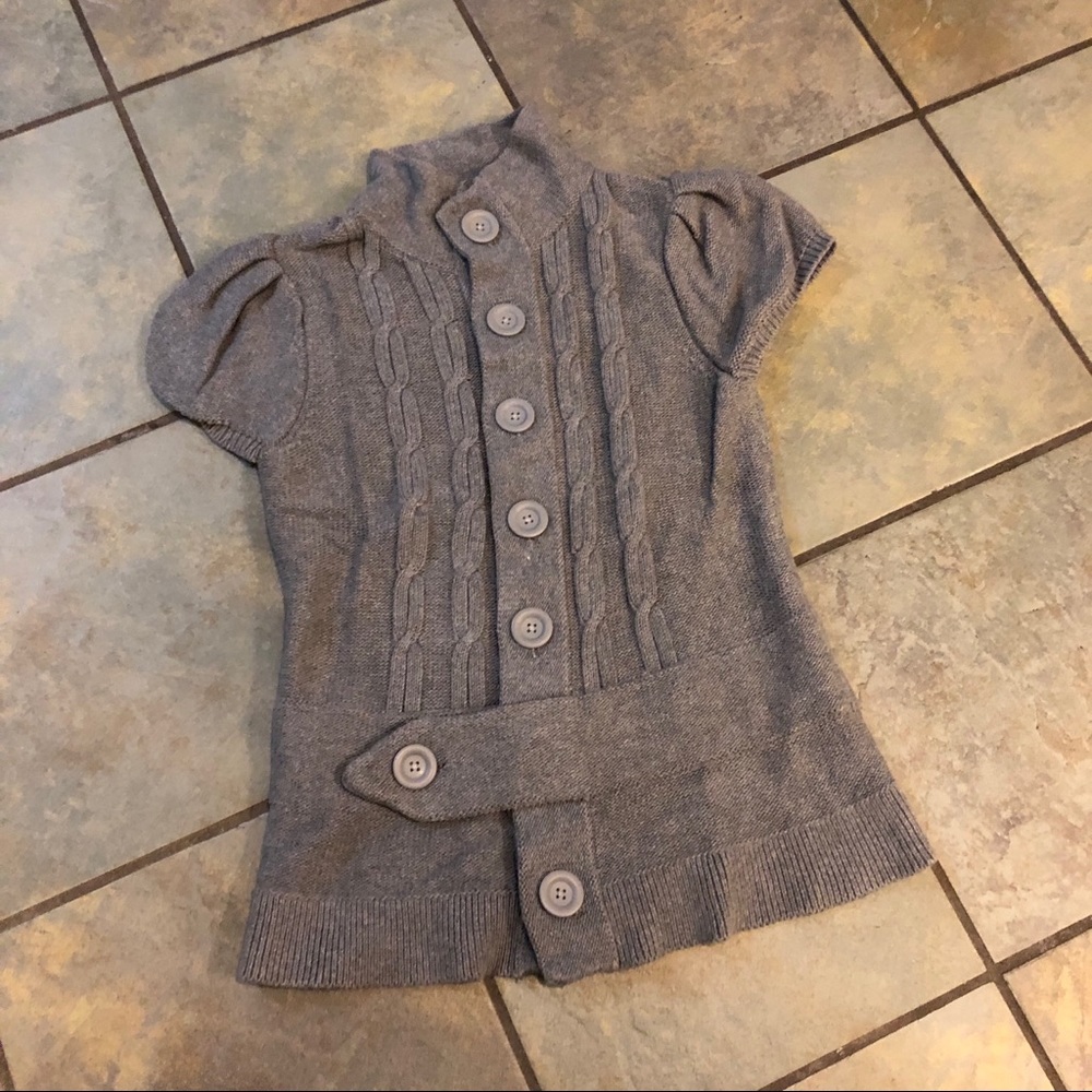 Red Camel button down sweater size small.